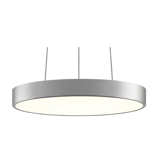 Sonneman Lighting Pi Bright Satin Aluminum LED Pendant by Sonneman Lighting 2740.16