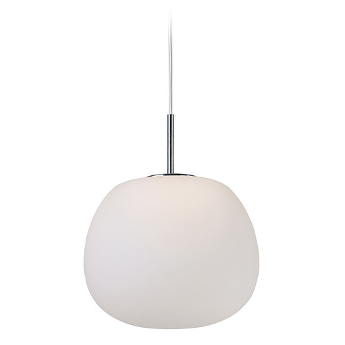 ET2 Lighting Puffs 6-Inch LED Pendant in White by ET2 Lighting E21120-11WT