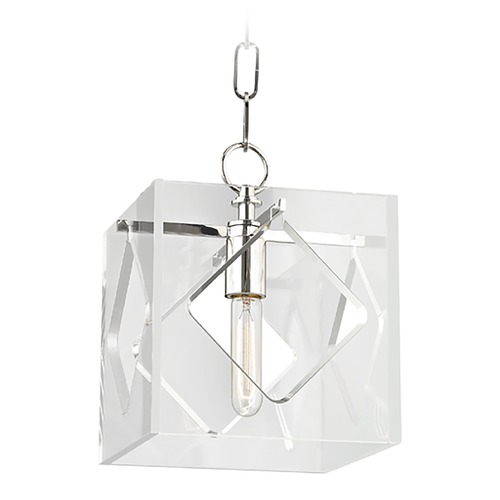 Hudson Valley Lighting Travis Polished Nickel Mini Pendant by Hudson Valley Lighting 5909-PN