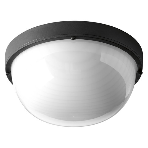 9.50-Inch Round LED Bulkhead Flush Mount in Black by Progress Lighting