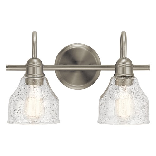 Avery 14.75-Inch Brushed Nickel Vanity Light by Kichler Lighting