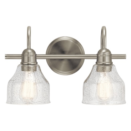 Kichler Lighting Avery 14.75-Inch Brushed Nickel Vanity Light by Kichler Lighting 45972NI