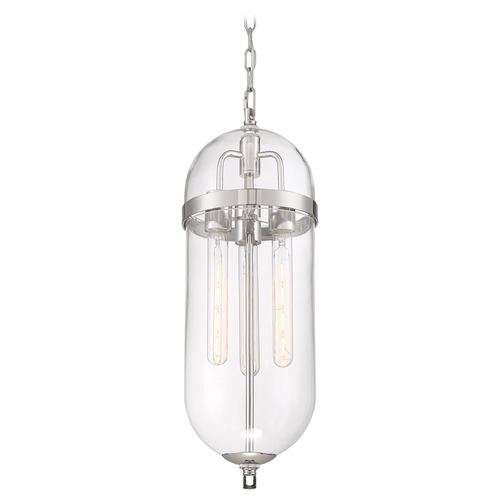 Fathom Polished Nickel Pendant by Nuvo Lighting