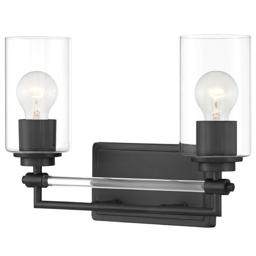 Minka Lavery Binsly Coal Black Bathroom Light