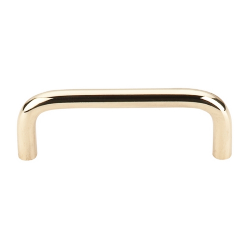 Top Knobs Hardware Modern Cabinet Pull in Polished Brass Finish M333
