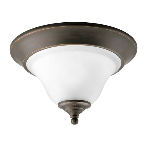 Trinity 12.50-Inch Flush Mount in Antique Bronze by Progress Lighting