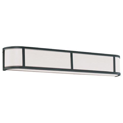 Odeon Aged Bronze Bathroom Light by Nuvo Lighting