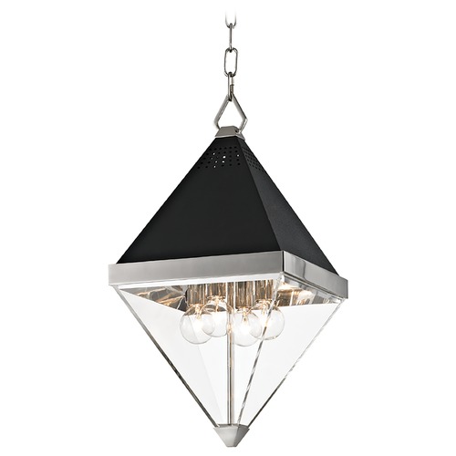 Hudson Valley Lighting Coltrane Pendant in Polished Nickel by Hudson Valley Lighting 4510-PN