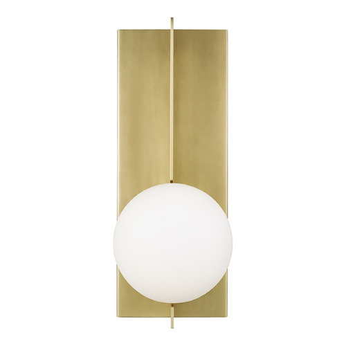 Visual Comfort Modern Collection Sean Lavin Orbel Wall Sconce in Brass by Visual Comfort Modern 700WSOBLR
