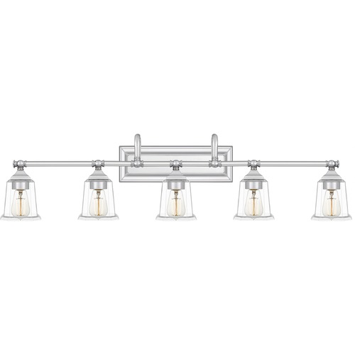 Quoizel Lighting Nicholas Polished Chrome Bathroom Light by Quoizel Lighting NLC8605C