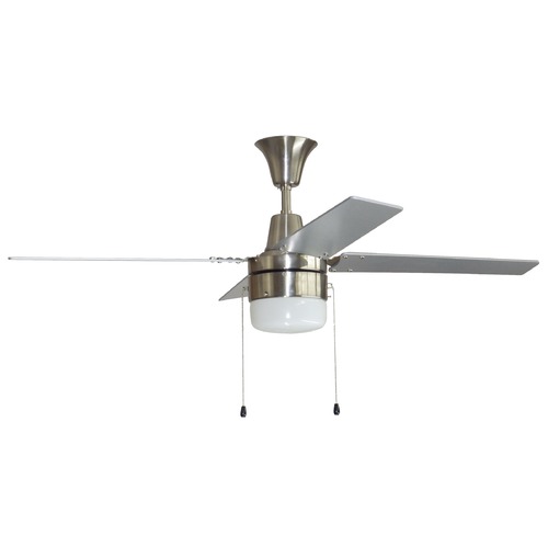 Craftmade Lighting Connery 48-Inch Brushed Polished Nickel LED Fan by Craftmade Lighting CON48BNK4C1-48BN