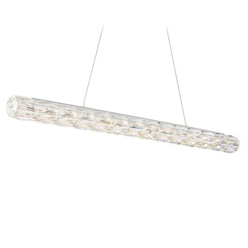 Verve 43-Inch Linear Pendant in Polished Stainless Steel by Schonbek