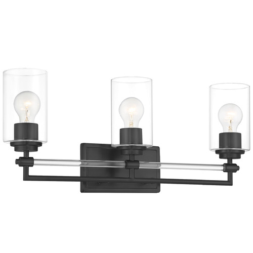 Minka Lavery Binsly Coal Black Bathroom Light