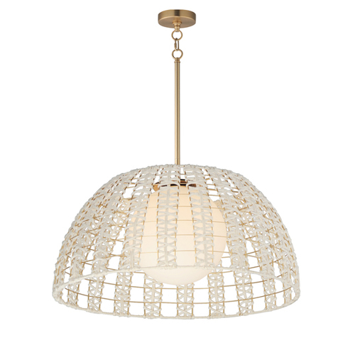 Macrame 29.50-Inch Pendant in Gold by Maxim Lighting