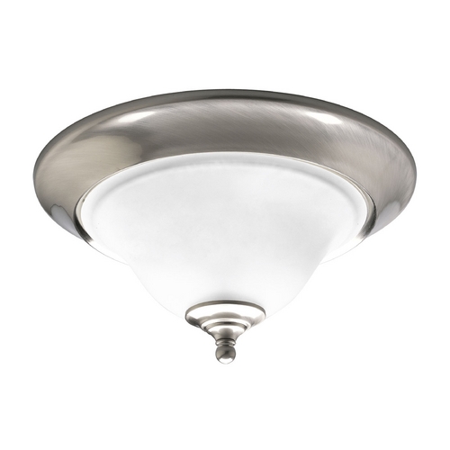 Trinity 15-Inch Flush Mount in Brushed Nickel by Progress Lighting