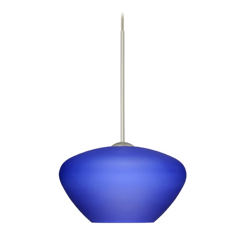 Besa Lighting Peri Satin Nickel LED Mini-Pendant Light