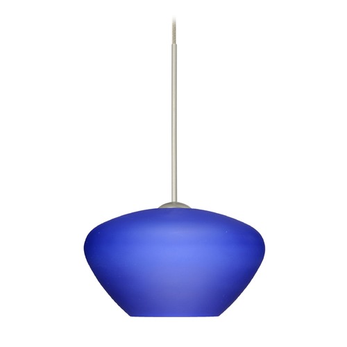 Besa Lighting Besa Lighting Peri Satin Nickel LED Mini-Pendant Light 1XT-541087-LED-SN