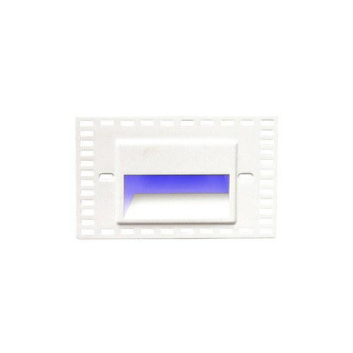 White LED Recessed Step Light with Blue LED by WAC Lighting