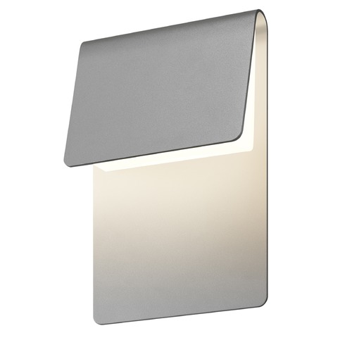 Sonneman Lighting Ply Textured Gray LED Outdoor Wall Light by Sonneman Lighting 7230.74-WL