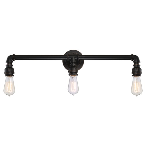 Iron Industrial Bronze Bathroom Light by Nuvo Lighting