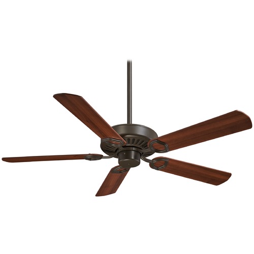 Minka Aire Ultra-Max 54-Inch Fan in Oil Rubbed Bronze with Medium Maple Blades F588-SP-ORB
