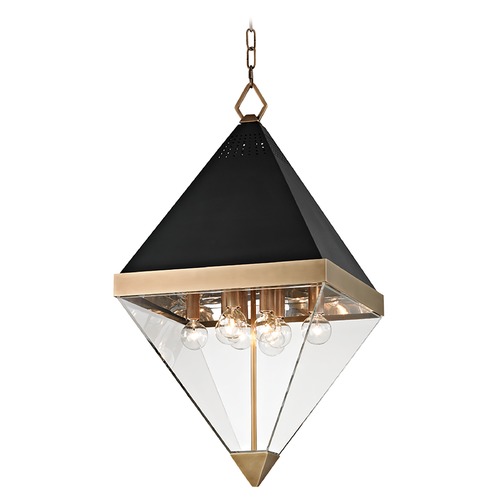 Hudson Valley Lighting Coltrane Pendant in Aged Brass by Hudson Valley Lighting 4515-AGB