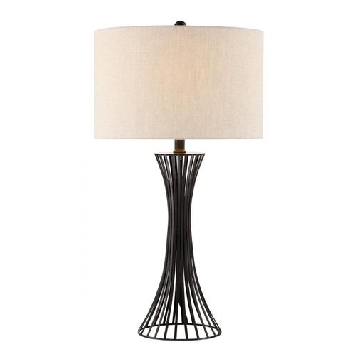 Lite Source Lighting Efton Matte Black Console & Buffet Lamp by Lite Source Lighting LS-23057