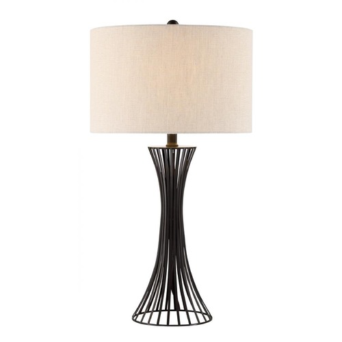 Lite Source Lighting Efton Matte Black Console & Buffet Lamp by Lite Source Lighting LS-23057