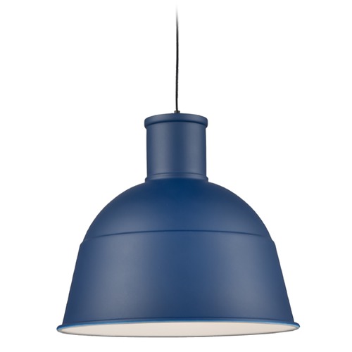 Kuzco Lighting Irving Indigo Blue Pendant by Kuzco Lighting 493513-IB