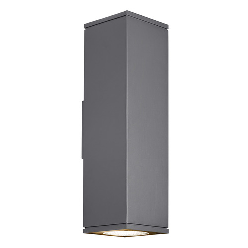 Visual Comfort Modern Collection Sean Lavin Tegel 18 LED Outdoor Wall Light in Bronze by VC Modern 700OWTEG83018WWCZUDUNV