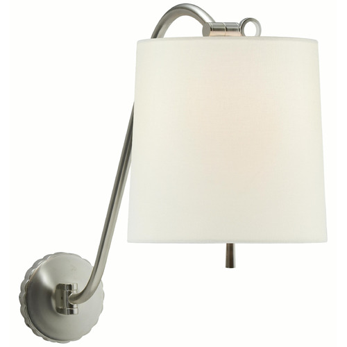 Visual Comfort Signature Collection Visual Comfort Signature Collection Barbara Barry Understudy Soft Silver Swing Arm Lamp BBL2010SS-L