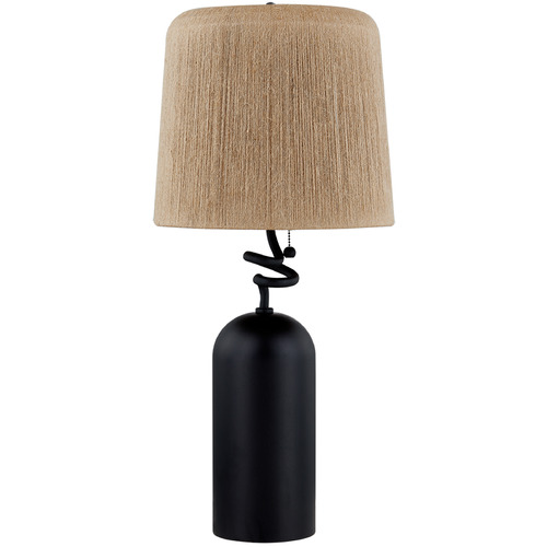 Troy Lighting Morri Forged Iron LED Table Lamp with Empire Shade