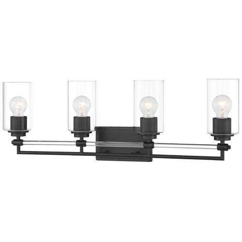 Minka Lavery Binsly Coal Black Bathroom Light