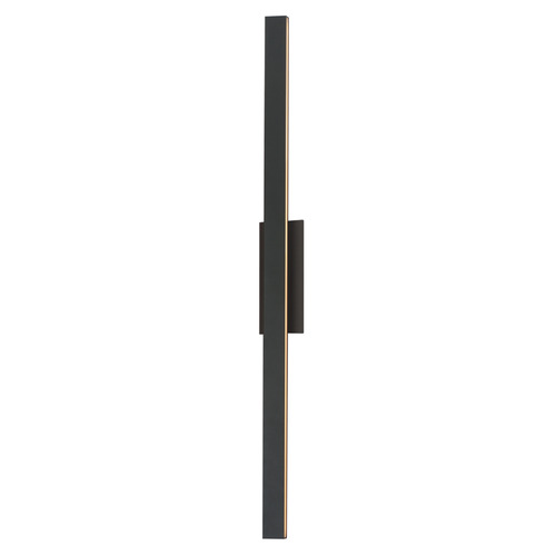 Et2 Alumilux Sideline Black LED Outdoor Wall Light