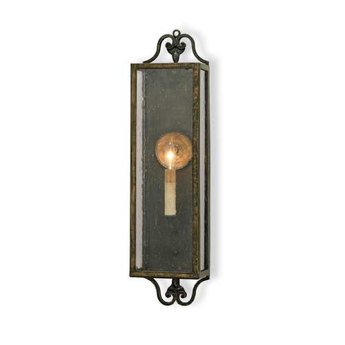 Plug-In Wall Lamp in Bronze Verdigris Finish