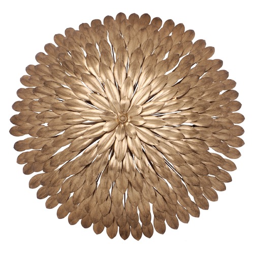 Crystorama Lighting Broche Antique Gold Sconce