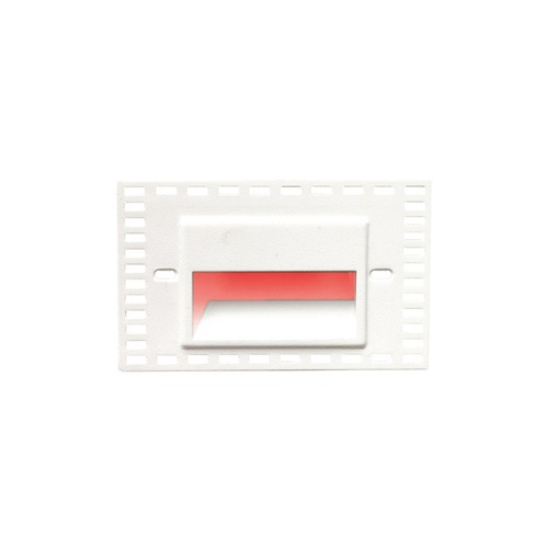 White LED Recessed Step Light with Red LED by WAC Lighting