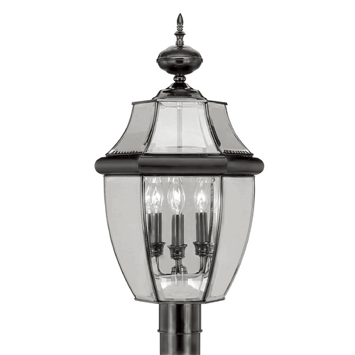 Livex Lighting Livex Lighting Monterey Black Post Light 2354-04