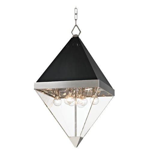 Hudson Valley Lighting Coltrane Pendant in Polished Nickel by Hudson Valley Lighting 4515-PN