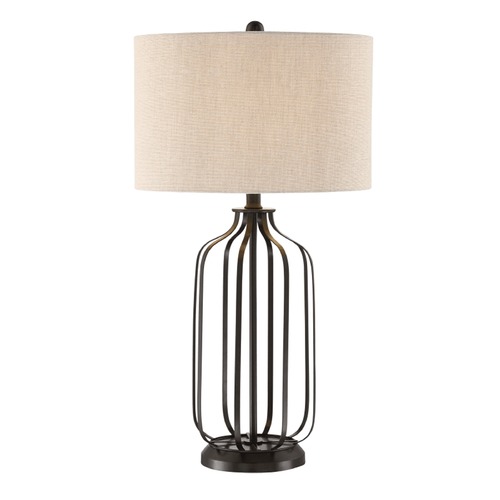 Lite Source Lighting Blaine Matte Black Table Lamp by Lite Source Lighting LS-23058