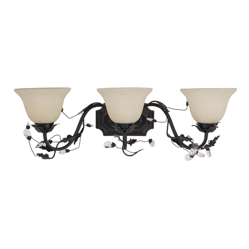 Elegante Oil Rubbed Bronze Bathroom Light by Maxim Lighting