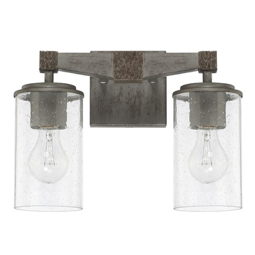 Capital Lighting Zac 13.50-Inch Vanity Light in Urban Grey by Capital Lighting 125921UG-435