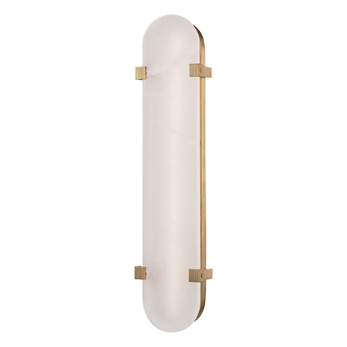 Hudson Valley Lighting Skylar Aged Brass LED Sconce by Hudson Valley Lighting 1125-AGB