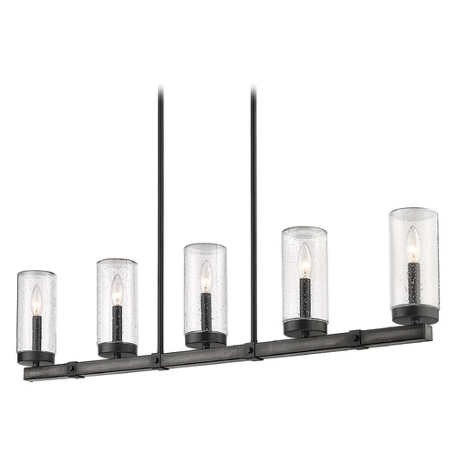 Marlow Ashen Barnboard Outdoor Hanging Light by Z-Lite