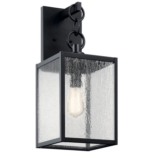Lahden 21.75-Inch Outdoor Wall Light in Black by Kichler Lighting