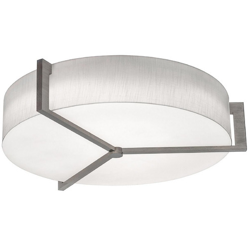 Afx Lighting Apex Weathered Grey LED Flushmount Light