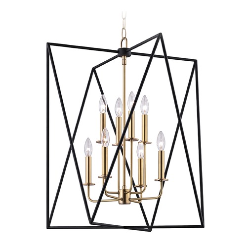 Hudson Valley Lighting Laszlo Aged Brass Pendant by Hudson Valley Lighting 1124-AGB