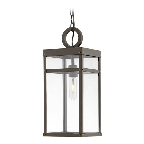 Hinkley Porter Oil Rubbed Bronze Outdoor Hanging Light by Hinkley Lighting 2802OZ