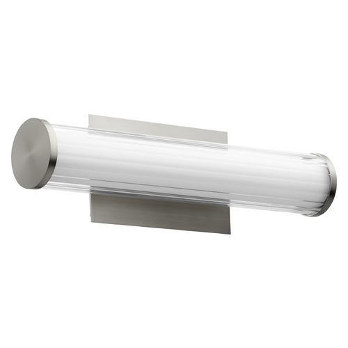 Quorum Lighting Satin Nickel LED Bathroom Light by Quorum Lighting 912-18-65