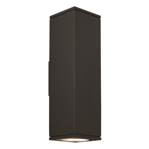 Visual Comfort Modern Collection Sean Lavin Tegel 18 LED Outdoor Wall Light in Bronze by VC Modern 700OWTEG84018NNCZUDUNVSP